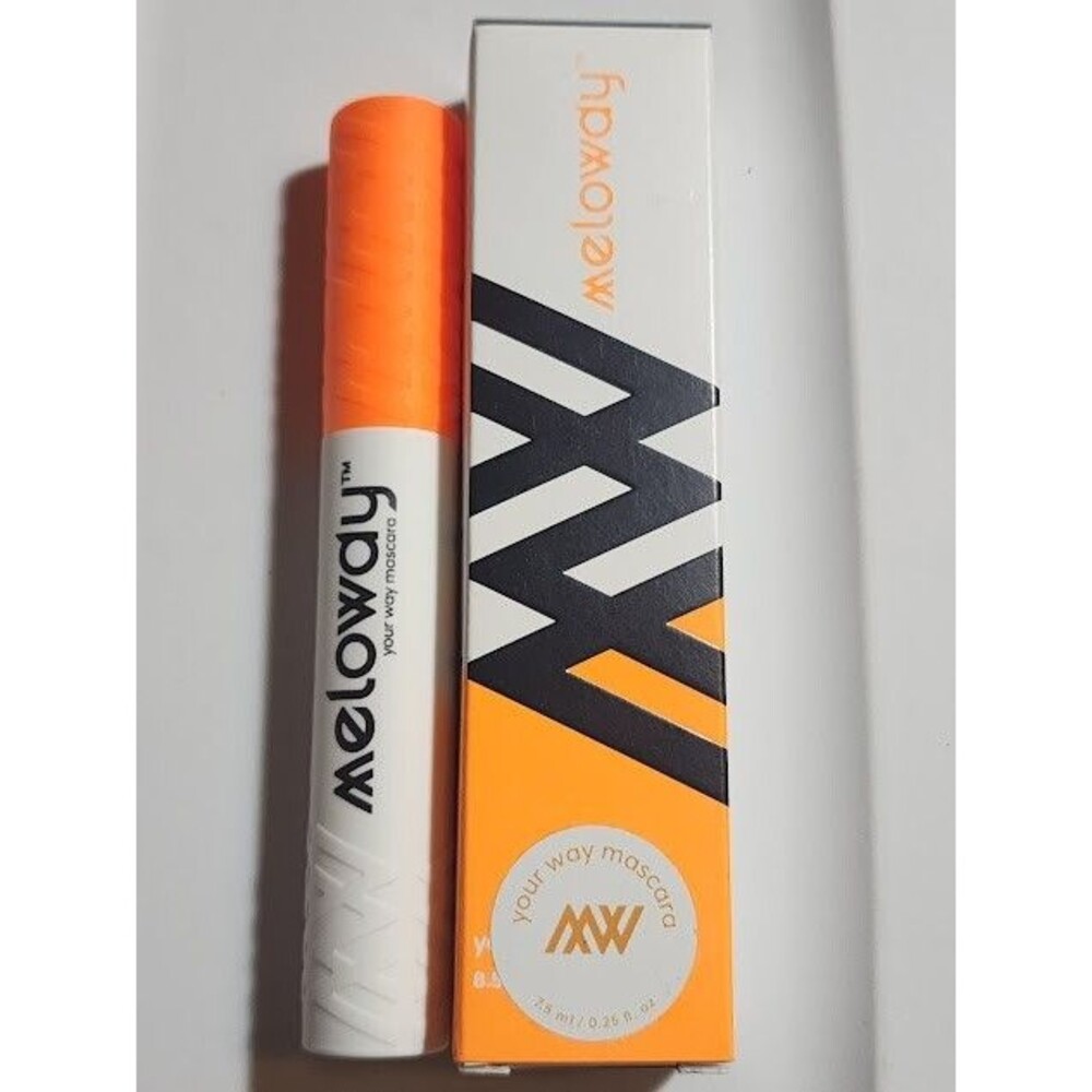 Meloway Your Way Mascara Color Shade Super Black Flexible Wand Volume 7.5 ml NIB